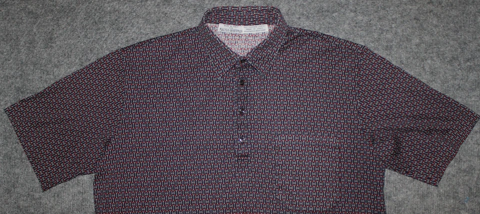 Camisa vintage MAUS & HOFFMAN S/S POLO algodón ligero hecha en Italia talla L (42) Foto 2 de 4