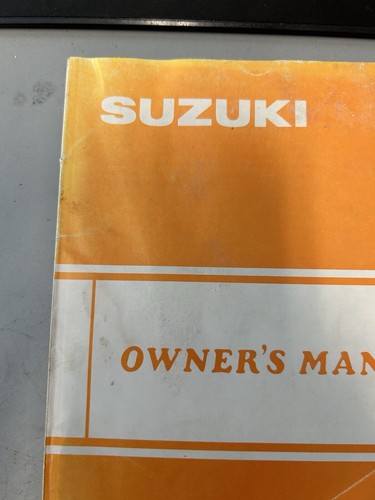 1983 Suzuki RM125 Owner's Maintenance Manual 99011-14122-03A OEM WM12A - Picture 5 of 11