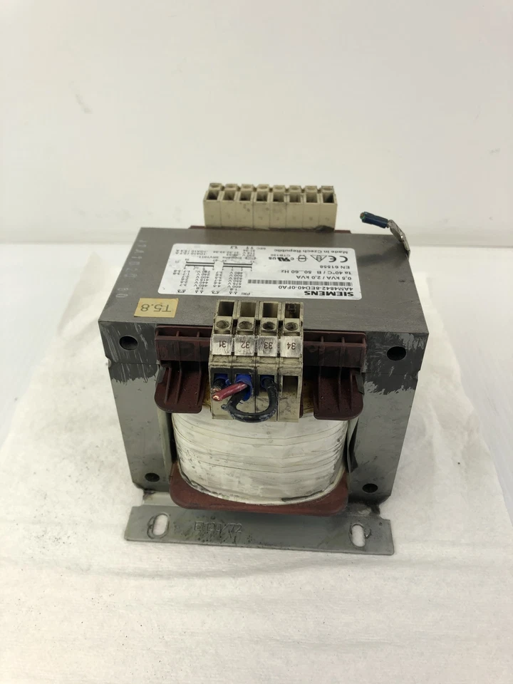 Transformador Siemens 4AM4842-8ED40-0FA0 0,5/2,0 kVA Foto 3 de 4