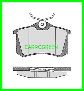 Plaquette de Frein Arriere CITROEN XSARA PICASSO 1.6L HDI - Photo 3/3