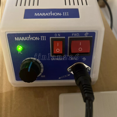 Dental Lab Electric MARATHON 35K r/m Micromotor Polishing Unit w/ Foot Control