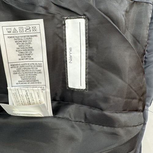 NWT Diesel Boys Charcoal Parka Bubble Removable Hooded Jacket size 2T - Picture 18 of 19