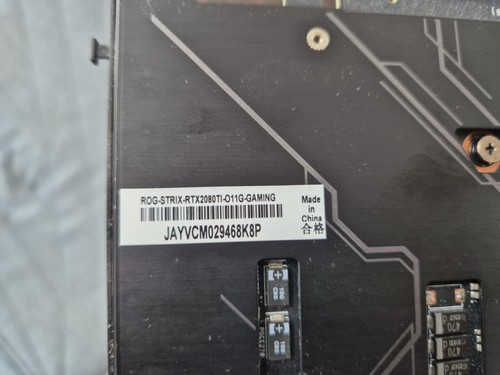 ASUS STRIX NVIDIA GeForce RTX 2080 ti GPU - Afbeelding 2 van 7