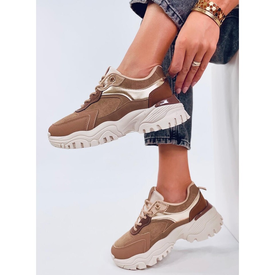 Khaki women's sneakers eBay
