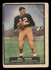 1951 Topps Magic Football #2 Bill Wade PR
