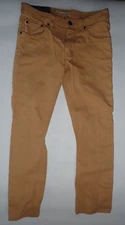 Jack Threads Slim Straight Jeans Men's 31 30 Brown Denim Pants Button Fly