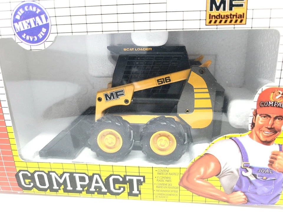 Massey Ferguson MF 516 Skid-Steer Loader Joal 1:32 Scale Diecast Model #192 New - Image 2 of 4