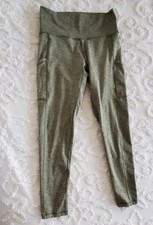 Aerie Women's Chill Play Move Green Leggings Size M