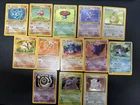Vintage Pokemon Card Lot - 26 WOTC Cards - 7 Holos - Pikachu Bulbasaur Gengar