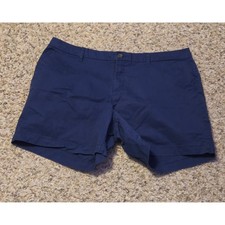 Old Navy Chino Shorts Women's Size 16 Navy