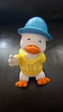 Mini Sitting Raincoat Duck  Gnome Outdoor Home Garden Patio Decor Ornament