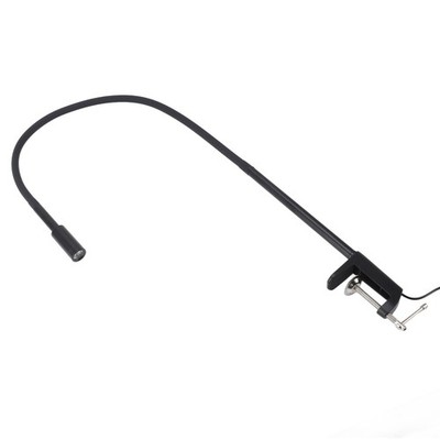 UV LED Desk Light Nail Lash Lamp With Flexible Gooseneck Clamp Foot Pedal Co SET