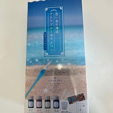 glass pen memorable beach aqua blue glass pen f23a3e