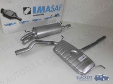 Imasaf Auspuffset für VW Passat 3B 1.9 TDI 96KW 2000-2005|Mitteltopf+Endtopf