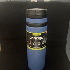 Contigo Vakuumisolierte Auslaufsichere Wasserflasche Blau 700ml/24oz 