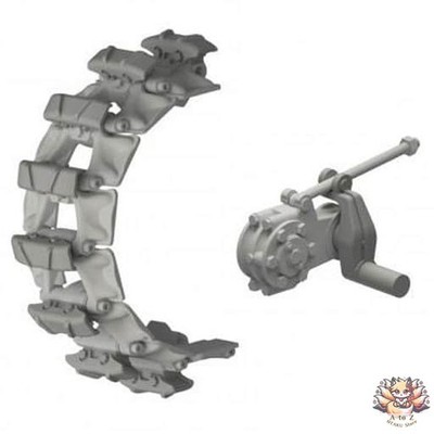 1/35 Kfz.11/Sd.Kfz.251 Late Steel Track SBM35041 Detail Up Parts Plascit Model