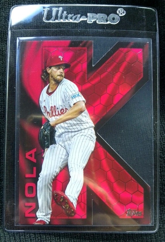 2025 Topps Series 2 K Zone KZ-25 Aaron Nola Philadelphia