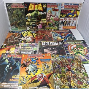 Back Issue Magazine Lot 15 Issues Mixed Comic History Publications
