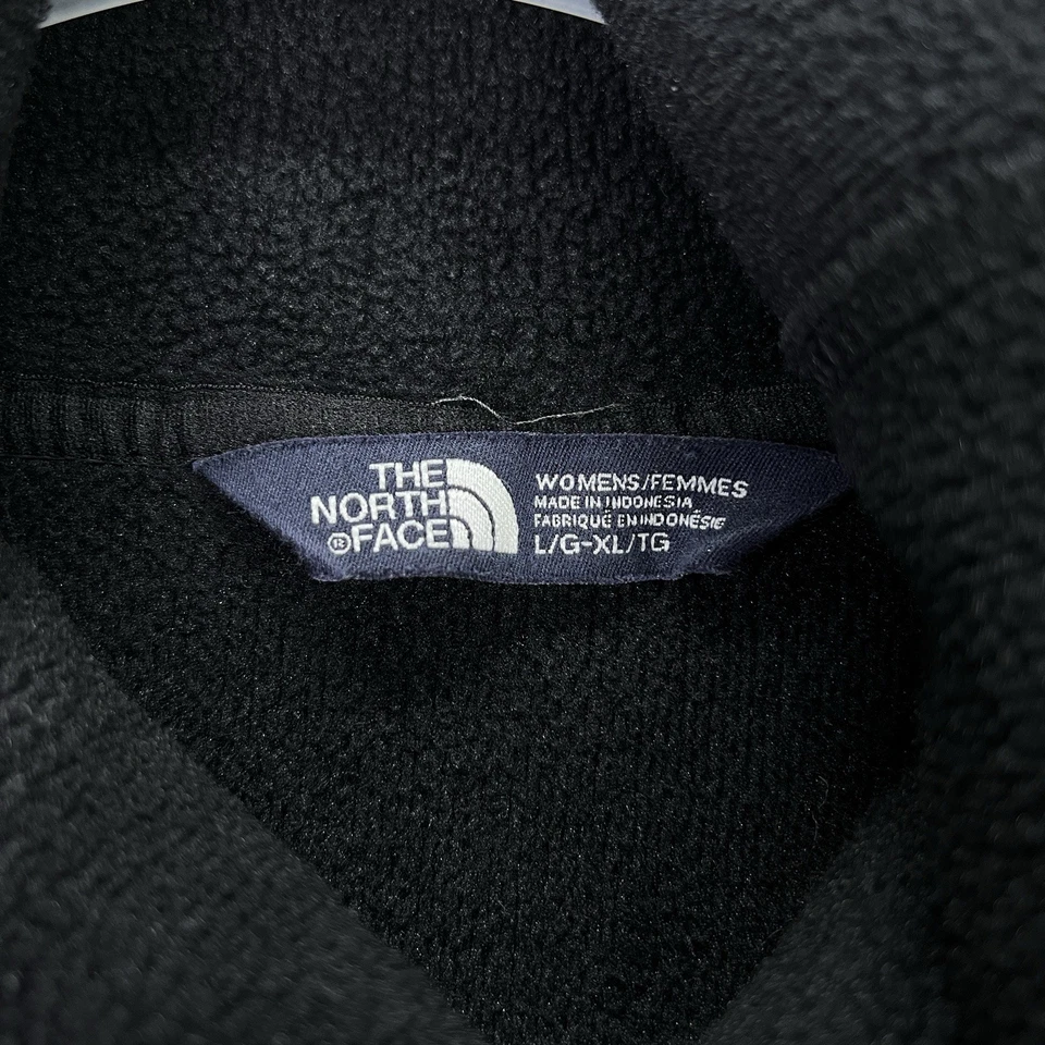 Pulôver poncho The North Face feminino preguiçoso preto lã funil pescoço tamanho G/X - Imagem 2 de 4