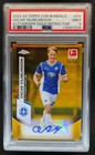 2023 Topps Chrome Bundesliga Oscar Vilhelmsson Auto Gold Refractor #39/50 PSA 9