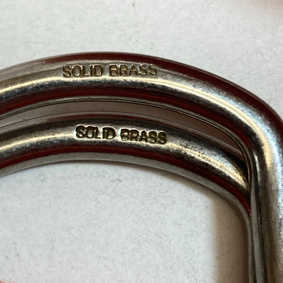 Vintage Sportsman Polo Ralph Lauren Canvas Belt 34 Medium Orange Brass Buckle - Image 3 of 4