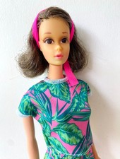 Vintage Mattel 1970 WALKING JAMIE HTF Brunette Doll Barbie Japan Sears Exclusive