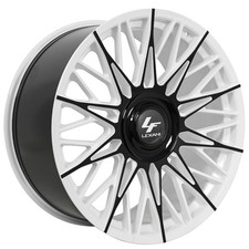 Custom White Gloss Black Accents Lexani Wheels Newport-xl 20x10.5 Rims 4pcs D4 Custom White Gloss Black Accents Lexani Wheels Newport-xl 20x10.5 Rims 4pcs D4