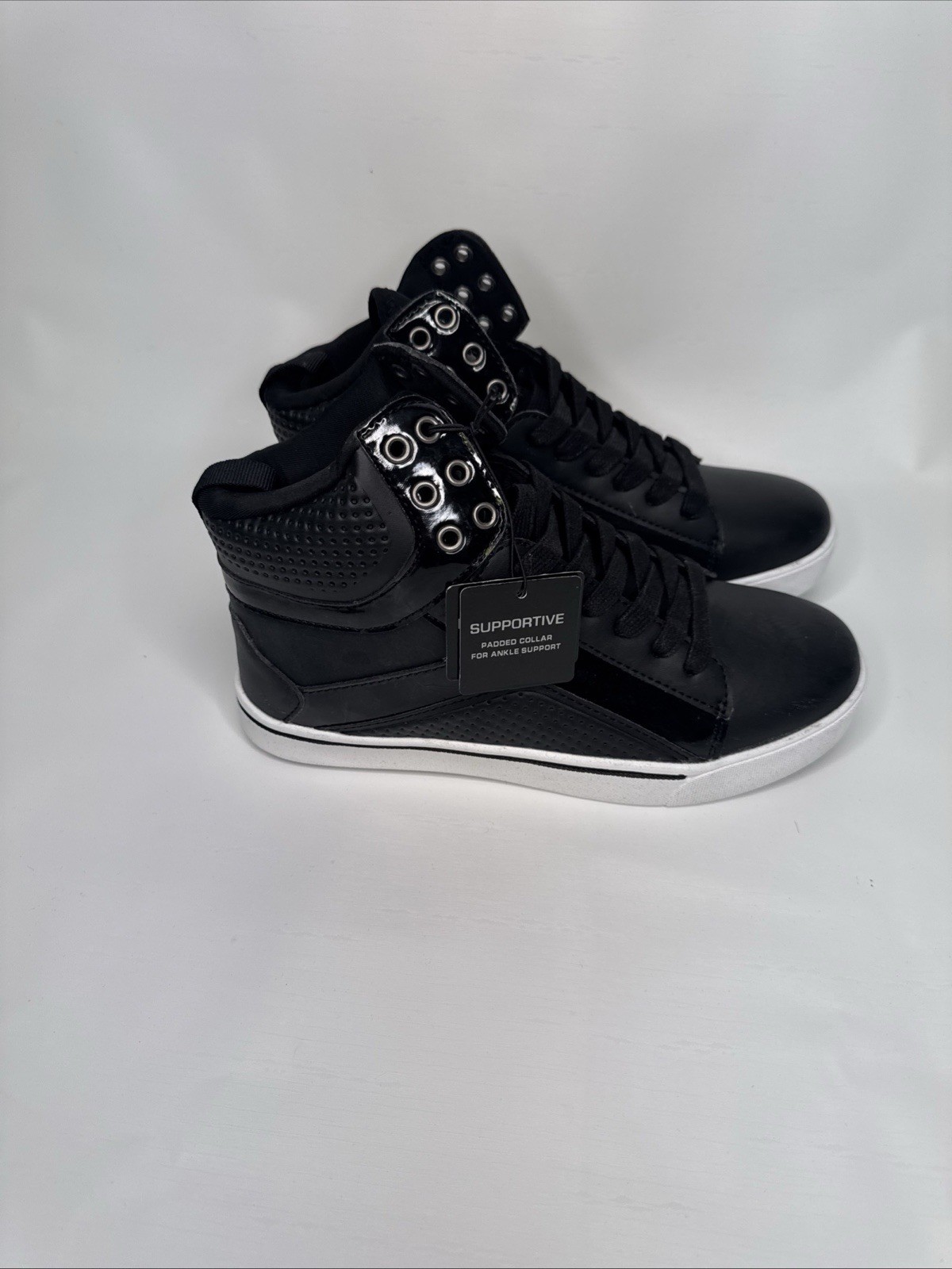 Pastry Women's Size 7Shoes Black White Comfort High Top Fash