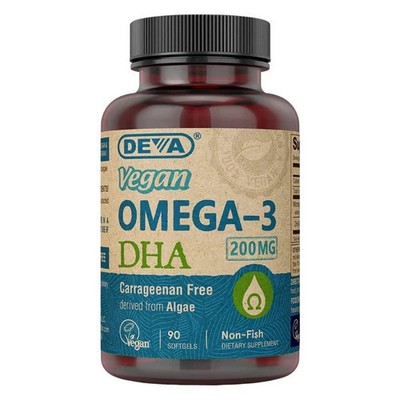 Vegan Omega-3 Dha 90 Softgels 200 Mg