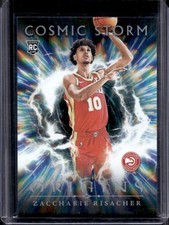 2024-25 Panini Origins Zaccharie Risacher Cosmic Storm RC Rookie #10 Hawks
