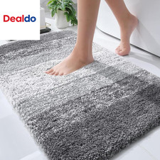 Bathroom Rugs Mat 30X20, Extra Soft Absorbent Microfiber Bath Rugs, Rubber Backi