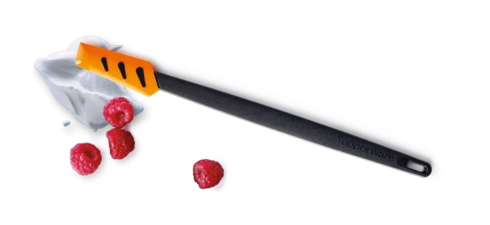 Tupperware piccolo raschietto pronto all'uso spatola per pasta collo avaro raschietto per top