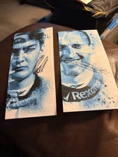 George Russell And Robert Kubica Signed 2019 Official Williams Cards
