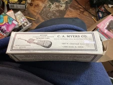 Vintage C.A. Myers Famous Lock Stitch Sewing Awl Kit in Original Box