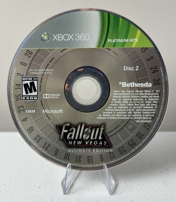 Fallout: New Vegas Ultimate Edition Disc 2 Only (Microsoft Xbox 360) Tested 2012