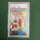 2023 Panini Select Patrick Mahomes II #140 Die Cut Tie Dye Prizm /25 PSA 9
