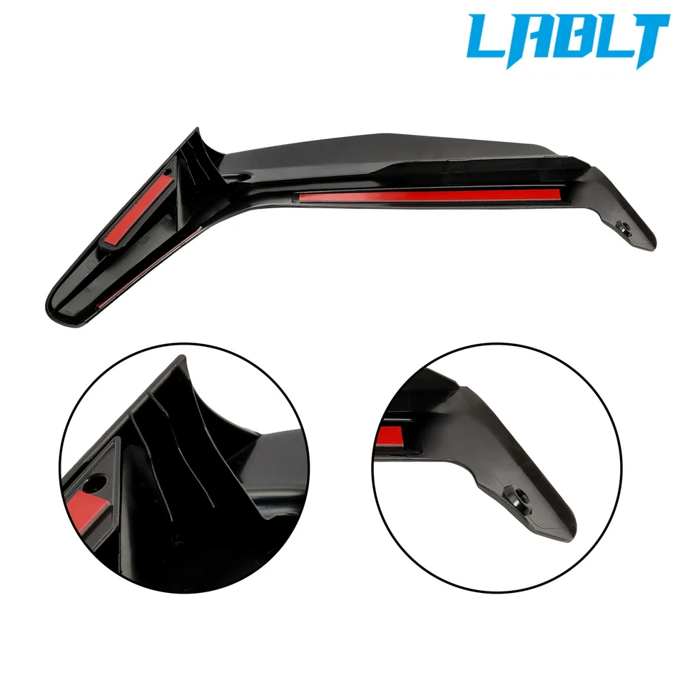 Deflector de aire inferior para Honda Goldwing GL1800 parabrisas lateral humo 2018-2024 Foto 3 de 4