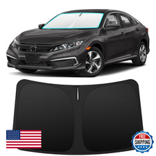 INSAUTO Custom Fit Windshield Sun Shade for Honda Civic 2016-2021 Foldable
