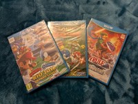 Nintendo Wii U Games X3 Bundle Mario, Sonic, Zelda. (Brand New And Sealed)