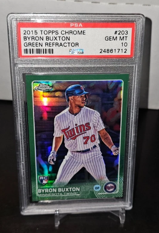 Byron Buxton Baseball 2015 Season Sports Trading Cards