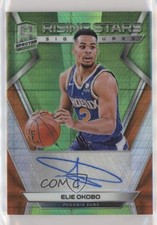 2018 Spectra Rising Stars Signatures Neon Green Prizm 31/49 Elie Okobo Auto s3g