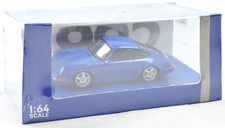 Spark Maritime Blue 1992 Porsche 964 911 Carrera RS 3.6 1:64 Car 64SP007-E