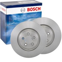 2X Bosch Bremsscheiben Ø355Mm Vorne Passend FÜR Jaguar F-TYPE S-TYPE Xf Xj Xk