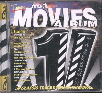 Various Artists No. 1 Movies Album double CD UK Polygram Tv 1995 CD. Case has