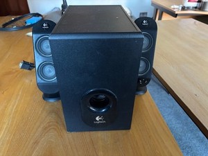 Logitech X-230 2.1 Lautsprechersystem mit Subwoofer für PC/TV/Spielkonsole