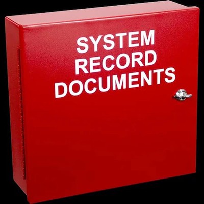 Safety Technology International Em1212doc Binder, 12 In H, 2-1/2 In D, 11-In W