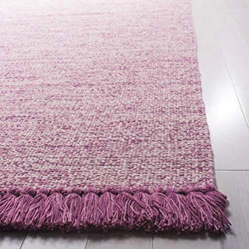 Montauk Collection Accent Rug - 3' x 5', Pink, Handmade Tassel Cotton, Ideal - Image 4 of 4
