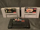 SNES Fighting Game Lot-Killer Instinct, Mortal Kombat 3 + Street Fighter 2 Turbo