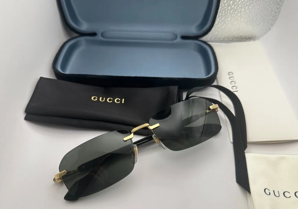 小物 archive GUCCI rimless sunglasses 98ss archive gucci Rimless Eyewear - メルカリ