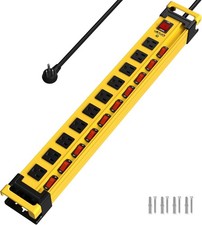 Plug n Heavy duty Power Strip With 3300 J